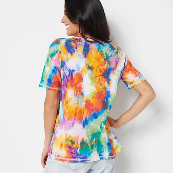 Logo tie dye t shirt - Picture 3 of 3